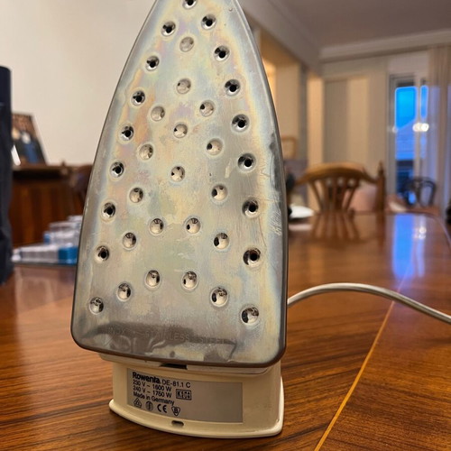 Rowenta Professional iron used, model DE-81.1 C