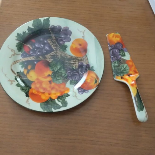 Serving platter for sweets like new