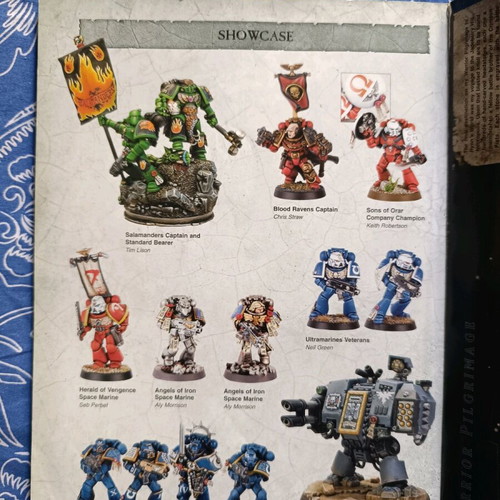 Space Marines book like new