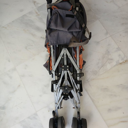 Maclaren Quest stroller used with accessories