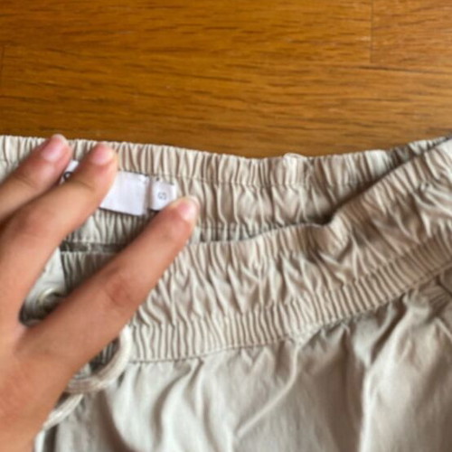 Beige cargo pants, size S