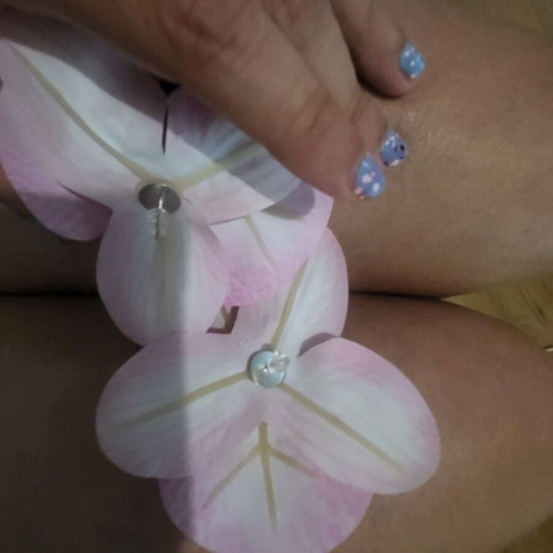 Orchids earrings new