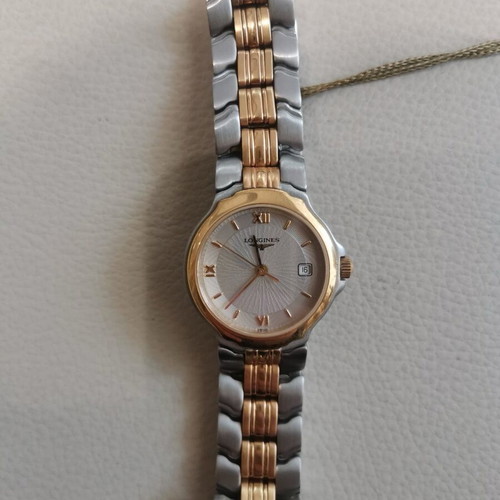 Longines wristwatch women's new, steel, gold and silver