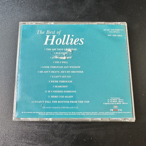The Best of Hollies EMI Premium CD 1996, rock