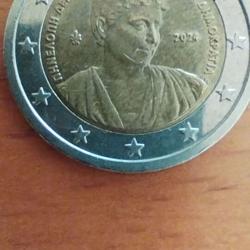 Greece 2€ 2024 Penelope Delta coin