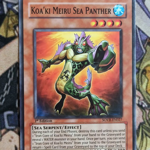 Koaki Meiru Sea Panther Effect Monster κάρτα σαν καινούργιο