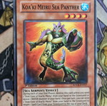 Koaki Meiru Sea Panther Effect Monster κάρτα σαν καινούργιο