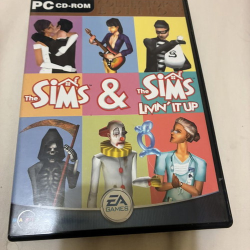 The Sims PC games used, Livin’ It Up, On Holidays, House Party
