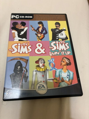 The Sims PC games used, Livin’ It Up, On Holidays, House Party