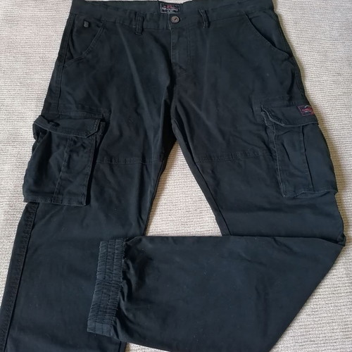 Funky Buddha men's cargo pants XL black, like new