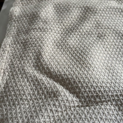 Gofis Home sofa throws like new, 100% cotton, beige, 1.8x2.5 m, set of 2