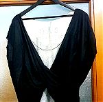  Μπλούζα με Ανοιχτή Πλάτη και Αλυσίδα - Bershka Dressy Collection