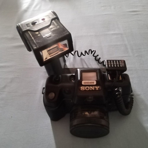 Sony Big Royal vintage analog camera with flash, like new