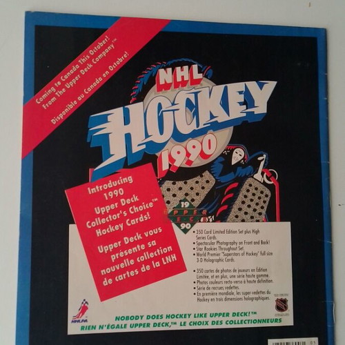 Panini Hockey 1990-91 Collectible Stickers Album like new