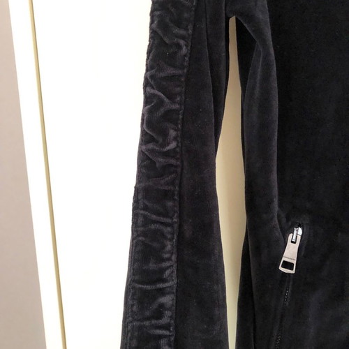 Burberry women's velvet cardigan used, black, size S