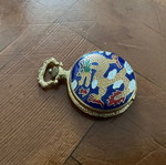 Cloisonné pocket watch in excellent condition