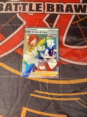 Pokemon Chili & Cilan & Cress Fusion Strike card new
