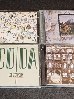 Led Zeppelin πακέτο CD και DVD μεταχειρισμένο, ροκ είδος