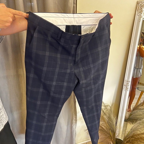 Zara trousers men's no44 like new, blue