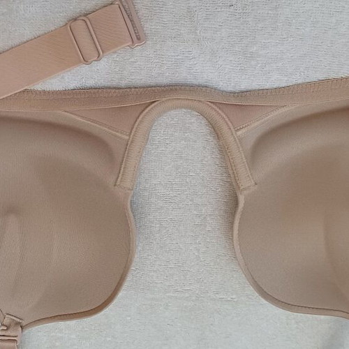 WonderBra Ultimate Plunge Beige Bra 75B new