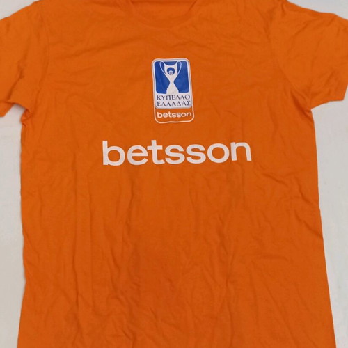 Authentic Betsson Greece Cup T-shirt 2024-25 size XL new