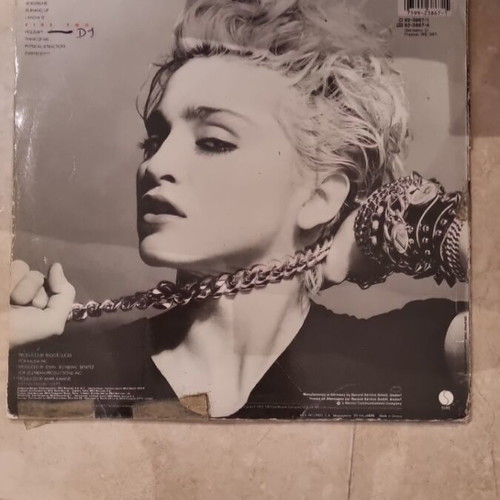 Madonna vinyl record used