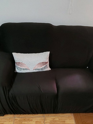 Two-seater sofa used