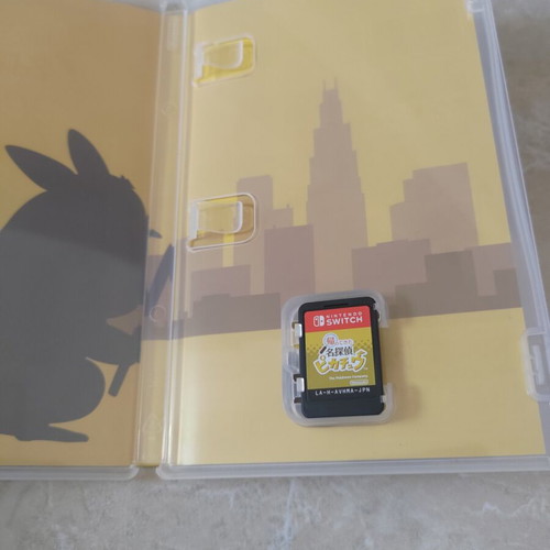 Detective Pikachu Returns Nintendo Switch game like new, adventure