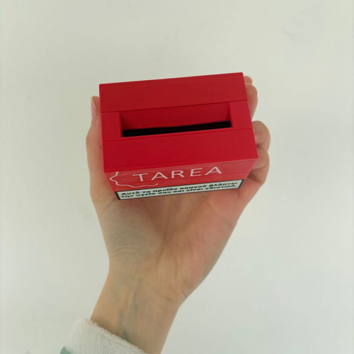Ashtray for heated iQOS sticks red new