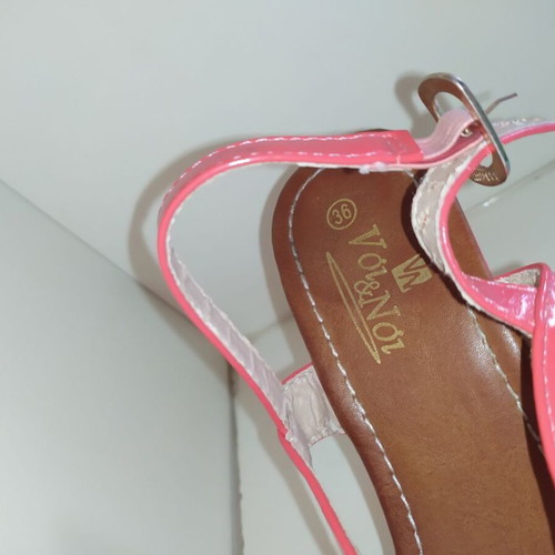 Voi Noi sandals size 36 pink like new, platforms
