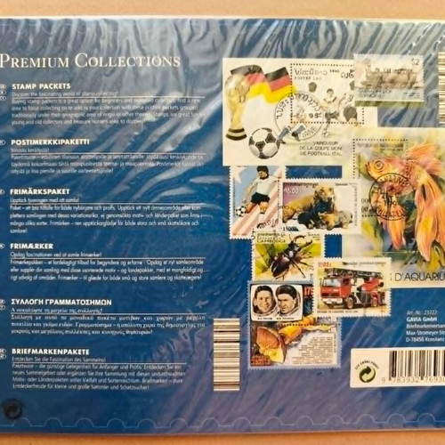 Thematic stamp collection used, 100 different cars worldwide