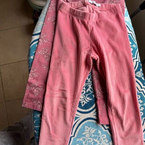 Children's pants 2 in like new condition, pink, for 5 years old