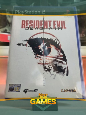 Resident Evil Dead Aim PS2 game like new