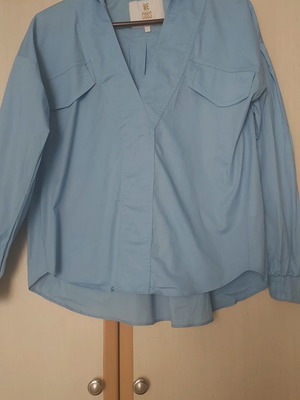 We Coss Shirt New Blue With V Comfortable Fit