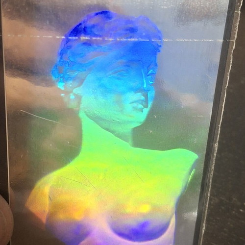 Aphrodite Exhibition Phone Card 2001 new, limited edition