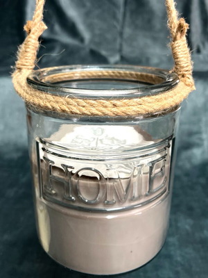 Candle in jar new, size 28x17