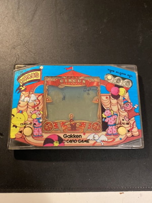 Gakken 1983 Circus Handheld LCD Game vintage used