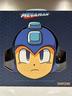 Mega Man Headphones with led light - Limited Edition  Officially Licensed by Capcom