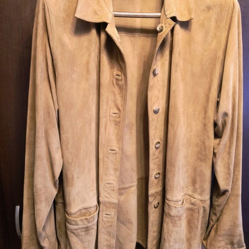Castor jacket women's size L beige like new