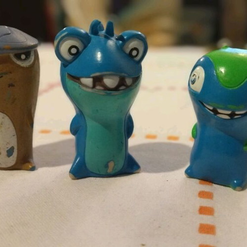 Slugterra figures used, set of 12