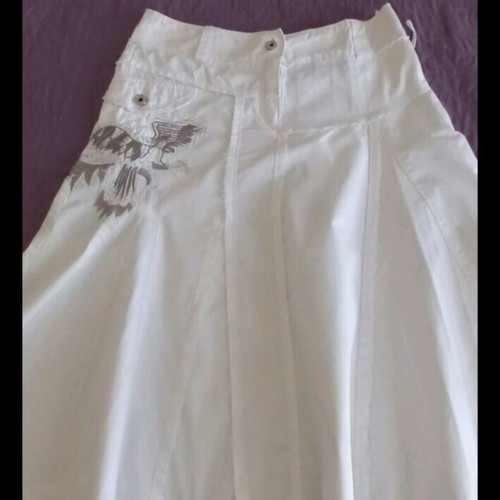 Ysatis skirt white, like new, size M 38 10
