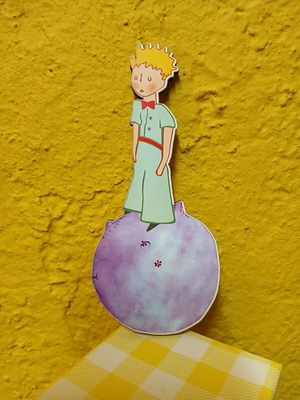 Little Prince wooden decorative craft new