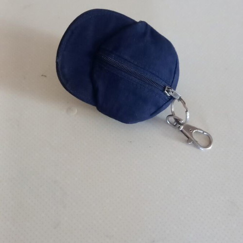 Collectible keychain in hat shape like new
