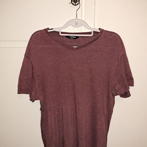 Admiral T-shirt size L used, burgundy