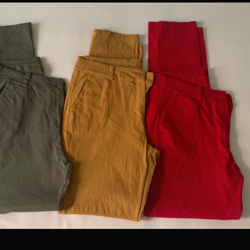 Pants used, set of 3 elastic, size M-L