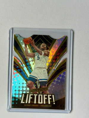 Κάρτα 2023-24 Panini Revolution Liftoff! Anthony Edwards #2 Timberwolves καινούργιο