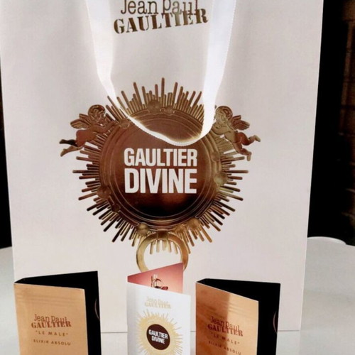 Jean Paul Gaultier Set Gaultier Divine Elixir & 2x Le Male Elixir with Authentic Bag new