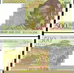  ΜΑΔΑΓΑΣΚΑΡΗ - 500 Francs 1994 - UNC -