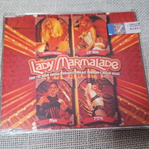 Lady Marmalade CD single μεταχειρισμένο από Christina Aguilera, Lil' Kim, Mya & P!NK