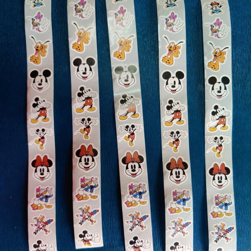 Disney stickers 50 pcs new with Mickey & Minnie Mouse